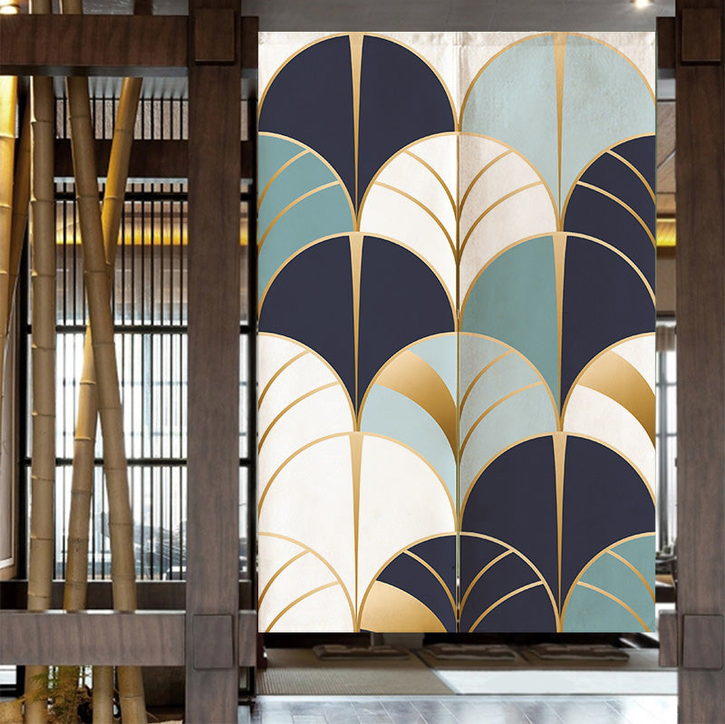 Feblilac Blue Wave Door Curtain - view 4