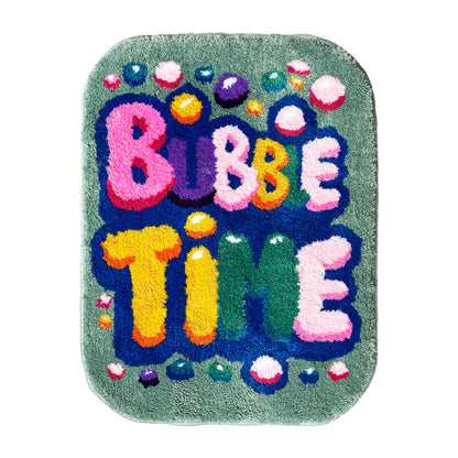 Feblilac Bubble Time Tufted Bath Mat