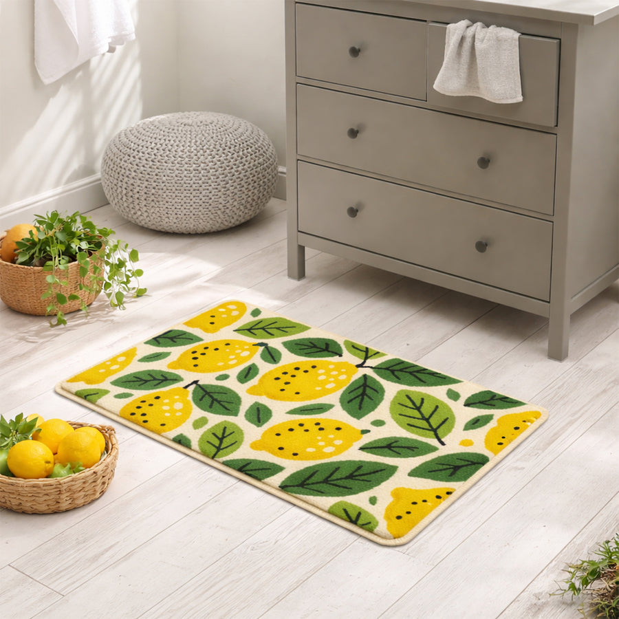 Feblilac Lemon Tufted Bath Mat - view 4