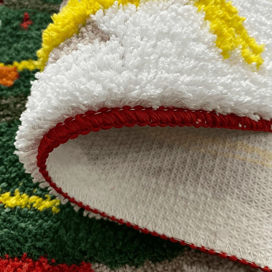 Feblilac Merry Christmas Tufted Bath Mat - view 3