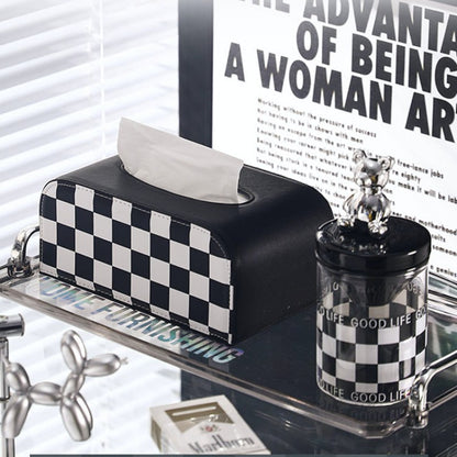 Feblilac Checkerboard Tissue Holder