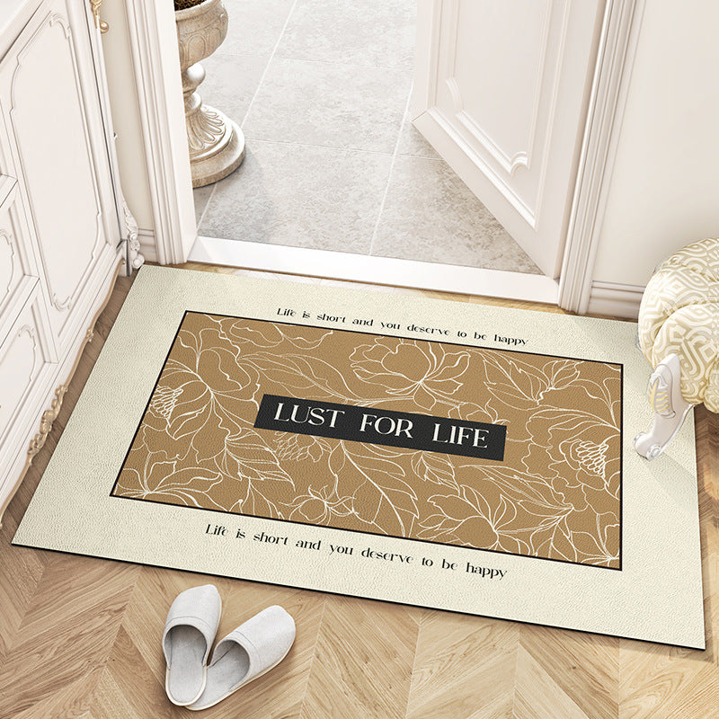 Feblilac Lust For Life Leather Door Mat