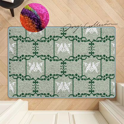 Feblilac Baroque Pigeon Nylon Door Mat