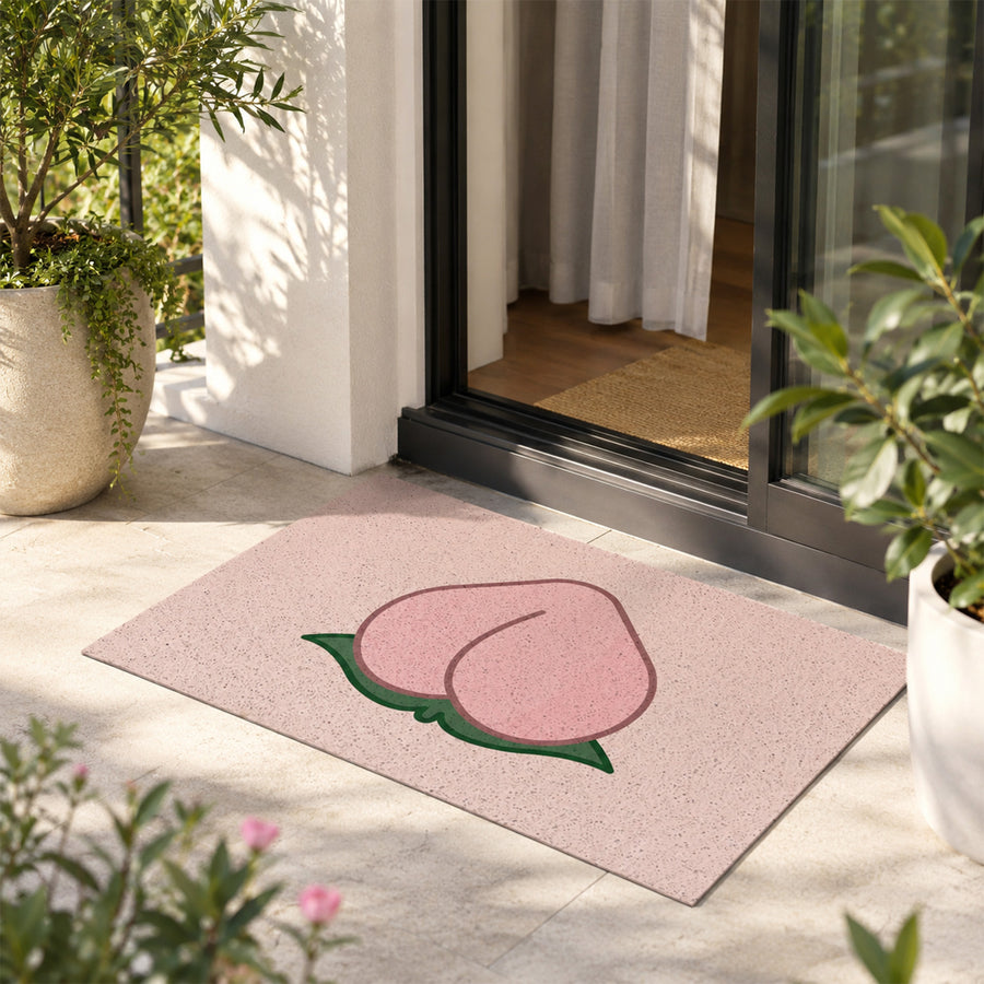 Feblilac Pink Peach Loop Door Mat - view 4