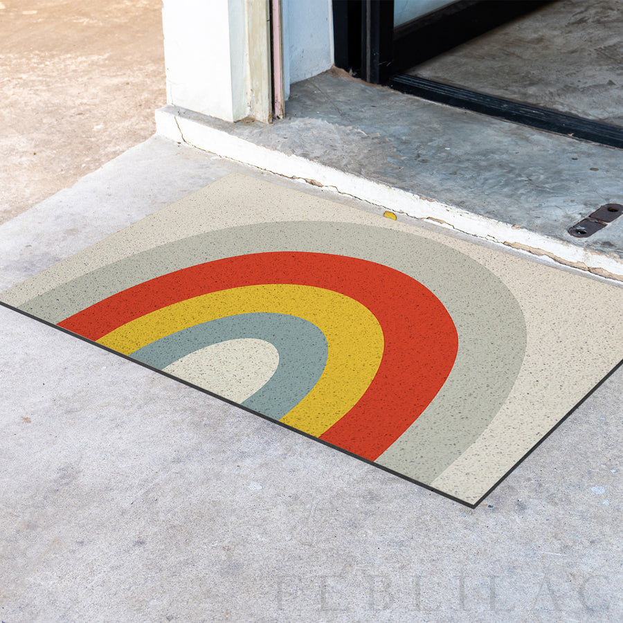Feblilac Super Big Rainbow PVC Coil Door Mat - view 4
