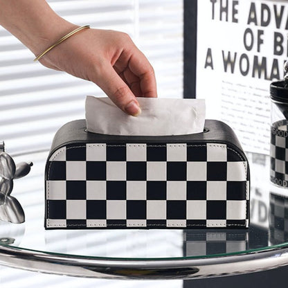 Feblilac Checkerboard Tissue Holder