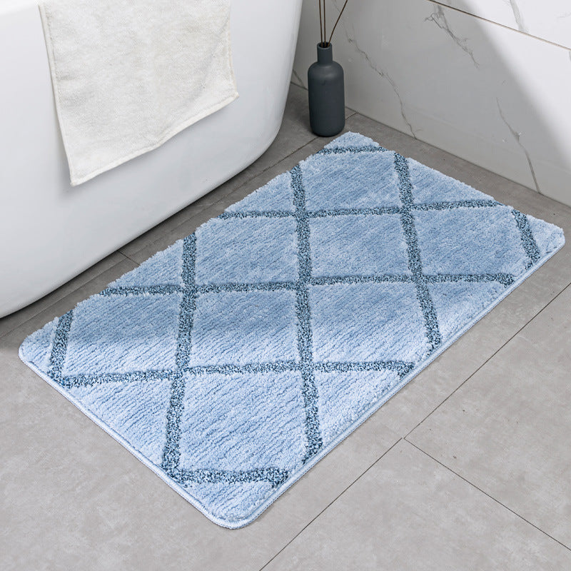 Feblilac Geometric Lines Tufted Bath Mat - view 5