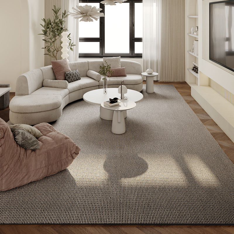 Feblilac Nordic StyleRectangular Solid Wool Living Room Carpet - view 5