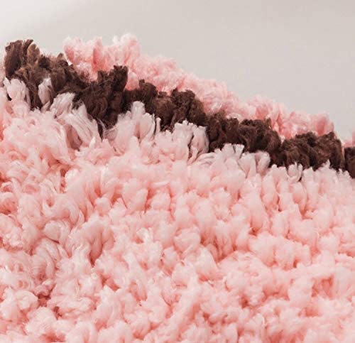 Feblilac Pink Pig Animals Tufted Bath Mat - view 4