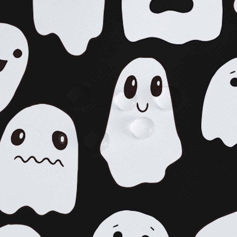 Feblilac Halloween Ghost Shower Curtain with Hooks