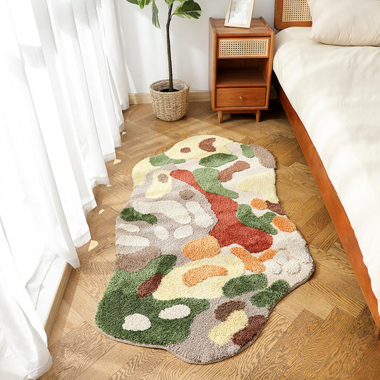 Feblilac Moss Tufted Bedroom Mat