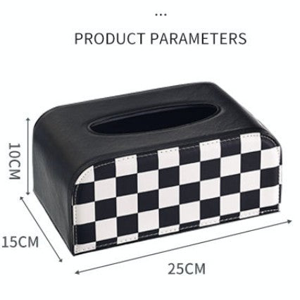 Feblilac Checkerboard Tissue Holder