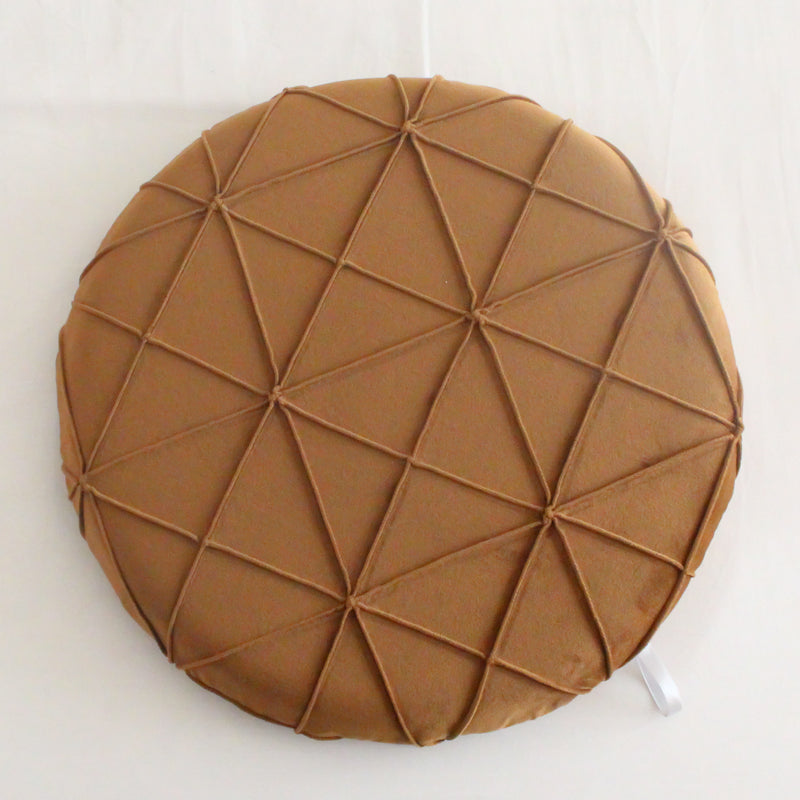 Feblilac Geometric Line Solid Plush Memory Foam Cushion Seat Pads - view 9