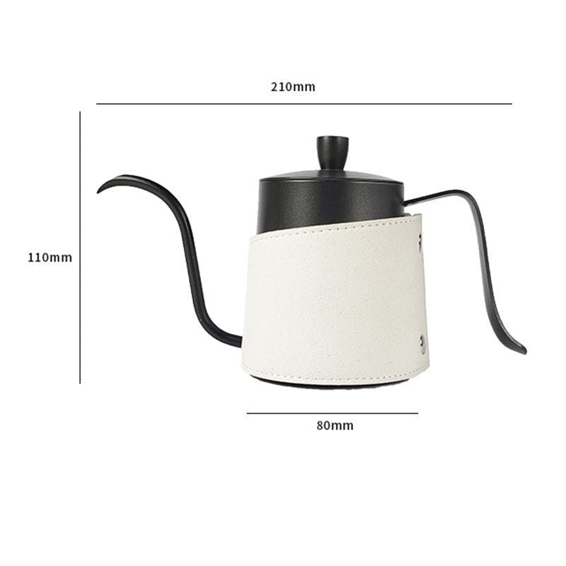 Feblilac Coffee Pot Long Mouth Pot Teapot