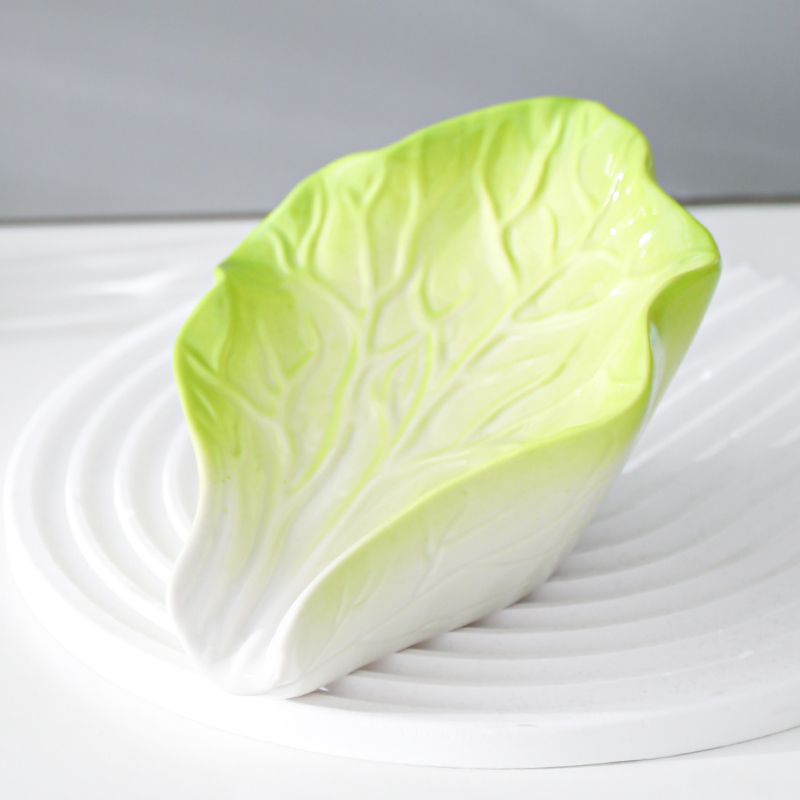 Feblilac Creative Cabbage Baicai Soap Box for Bathroom