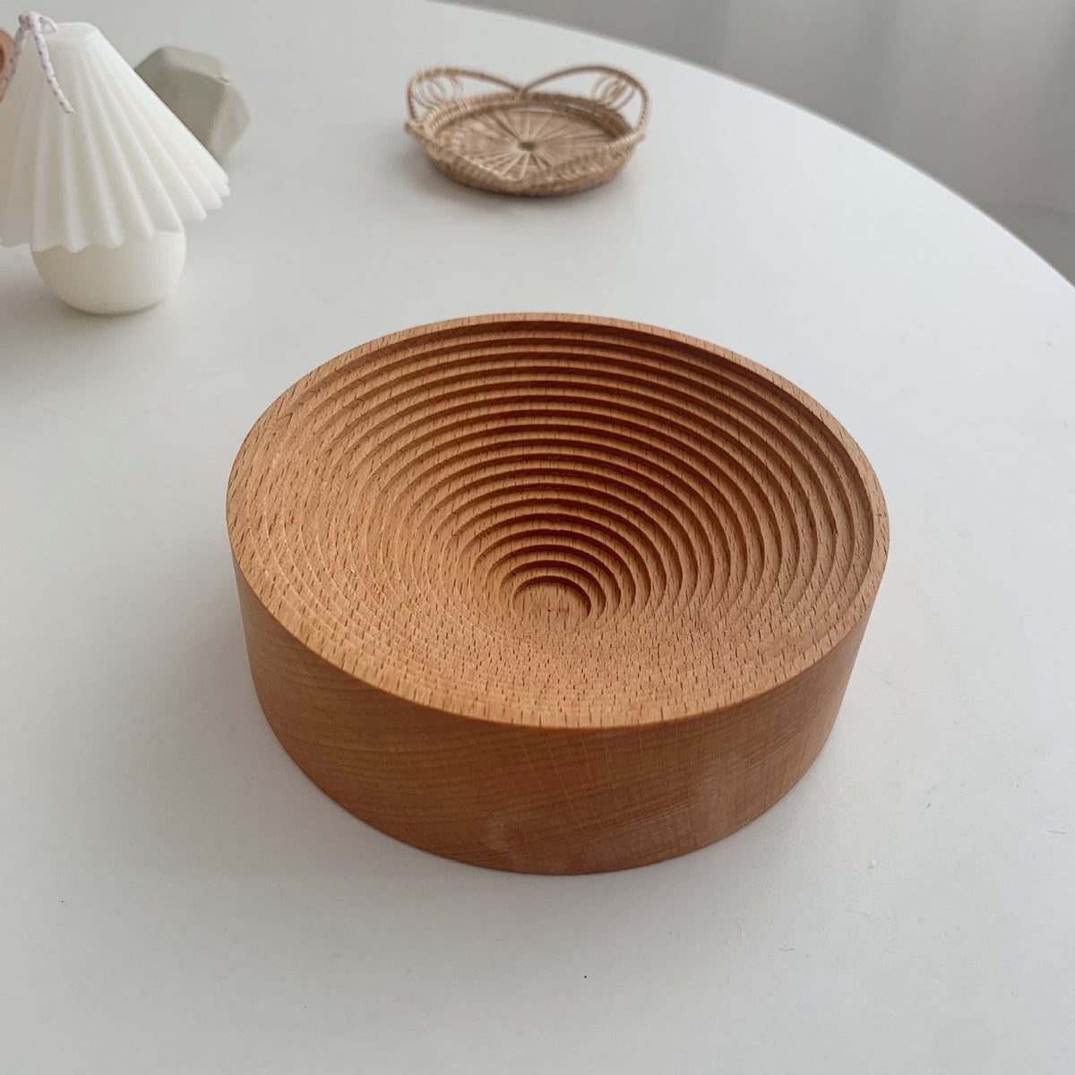 Feblilac Wooden Storage Tray Aromatherapy Decoration Tray - view 9