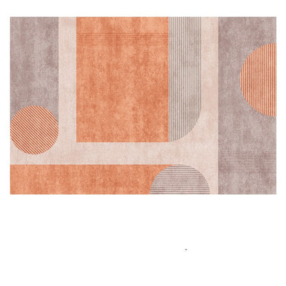 Feblilac Abstract Changing Geometry Living Room Carpet