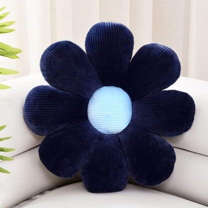 Feblilac Flower Pillow, Flower-Shaped Throw Pillow, Butt Cushion Floor Pillow, Seating Cushion, Cute Room Decor, Plush Pillow for Bedroom Sofa Chair