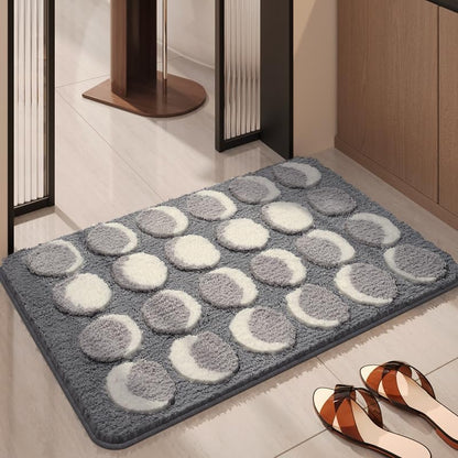 Feblilac Funny Bath Rug Tufted Bath Mat