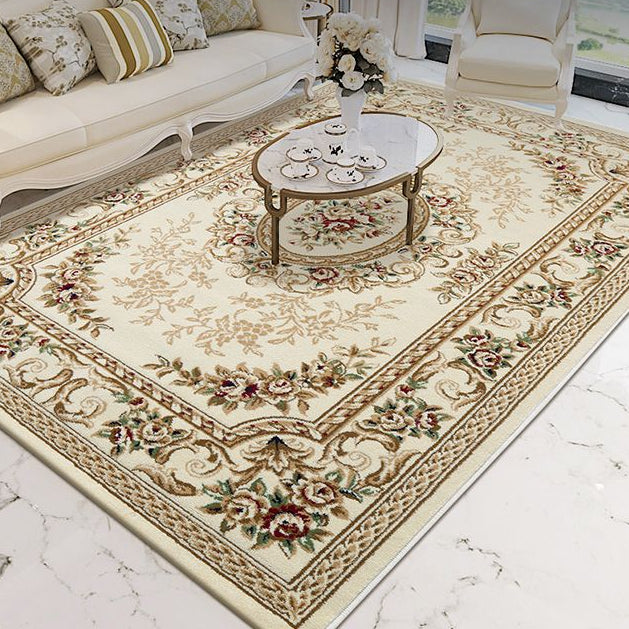 Vintage European-Style Living Room Rug, Area Rug Big Mat for Bedroom Bedside - view 3