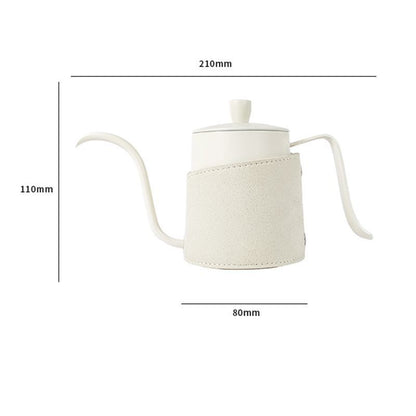 Feblilac Coffee Pot Long Mouth Pot Teapot