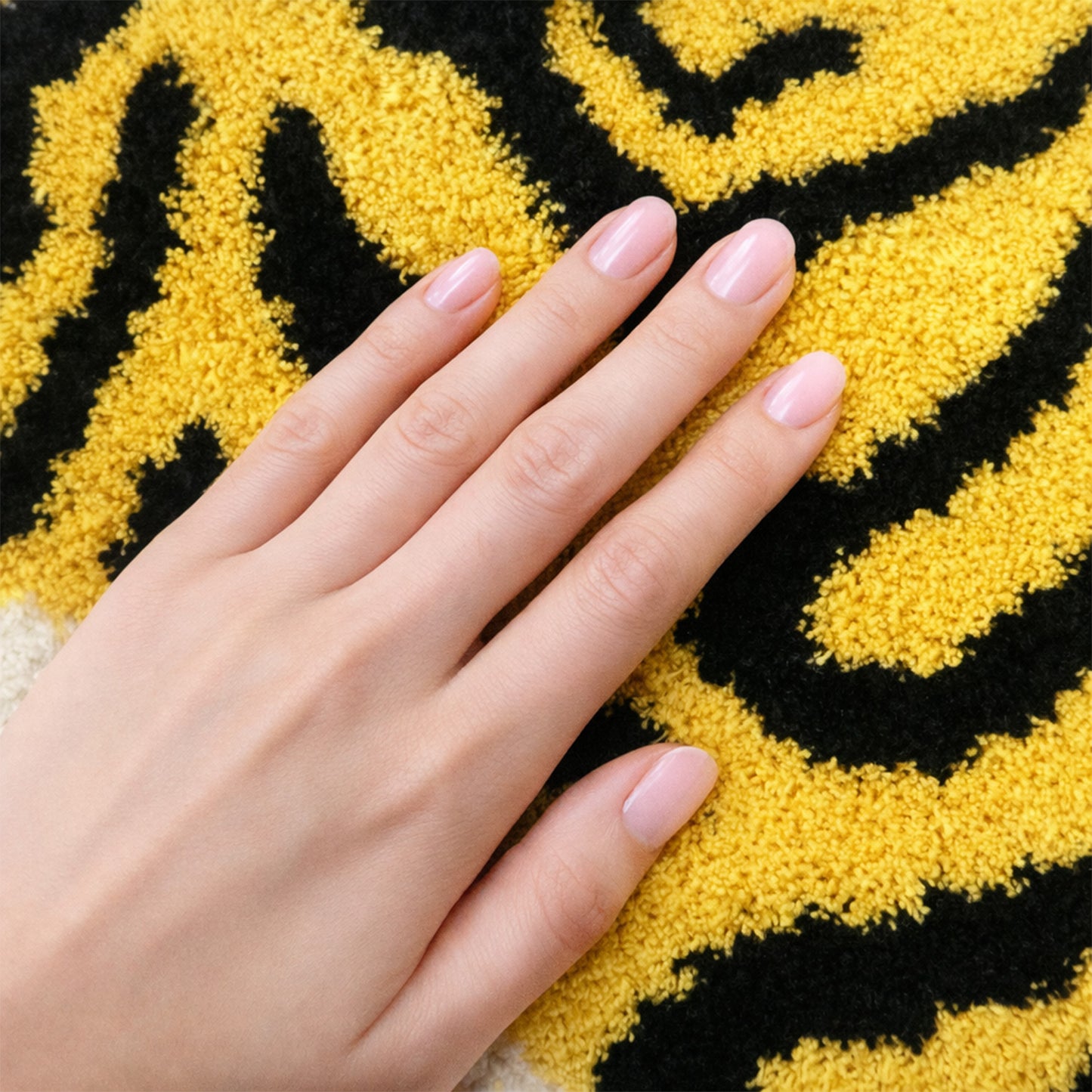 Tiger Bath Mat – Cute Tufted Tiger Rug for Bathroom, Bedroom & Entryway