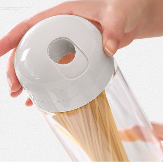 Feblilac High borosilicate Glass Airtight Pasta Storage Jar - view 2