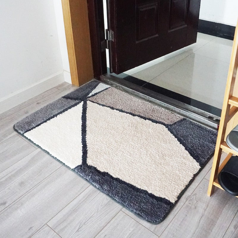 Feblilac Geometric and Space Tufted Bath Mat - view 6