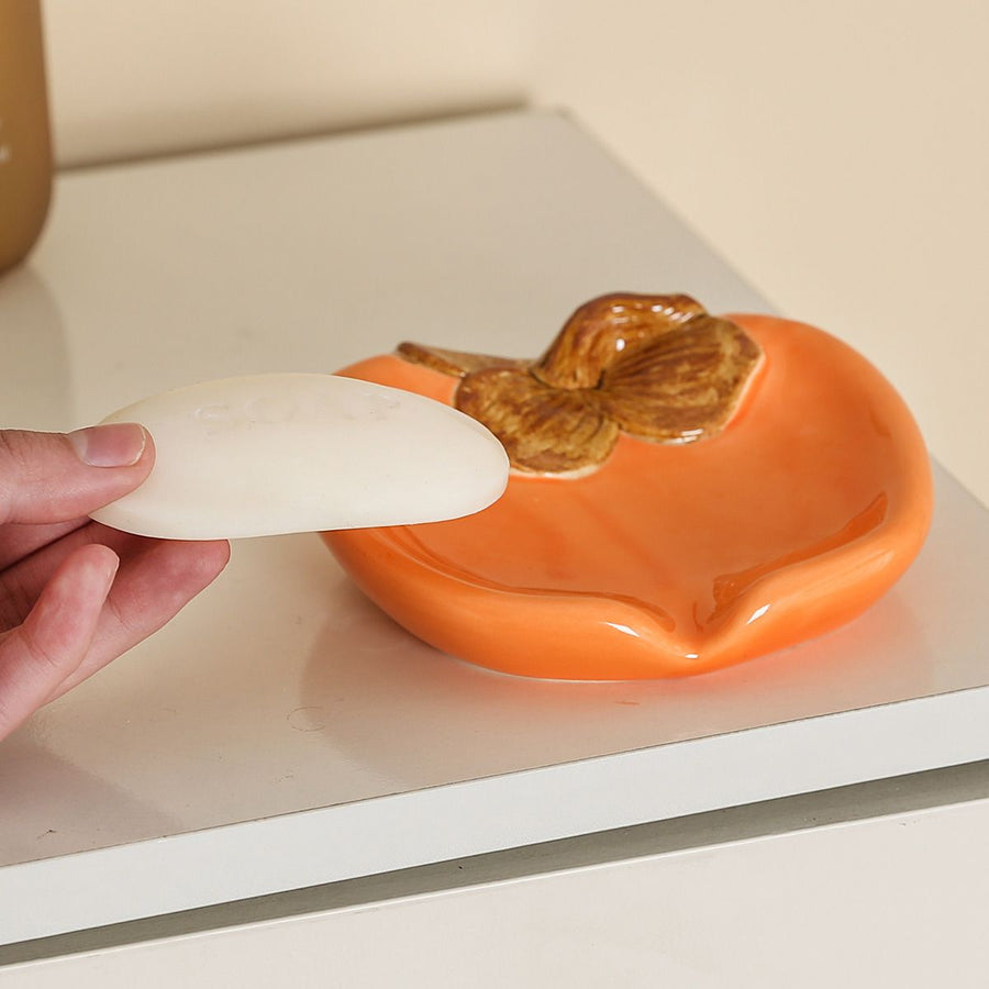 Feblilac Persimmon Soap Box for Bathroom - view 4