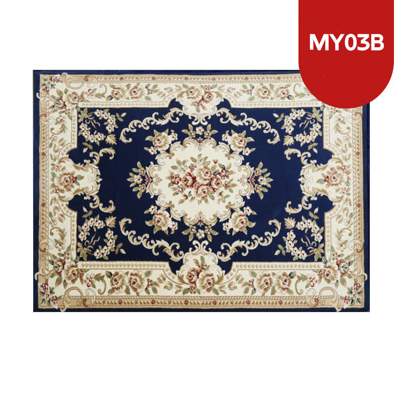 Vintage European-Style Living Room Rug, Area Rug Big Mat for Bedroom Bedside - view 13