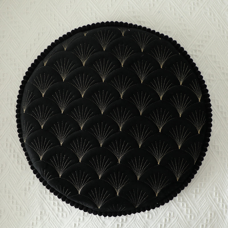 Feblilac Solid Leaves Plush Memory Foam Cushion - view 8