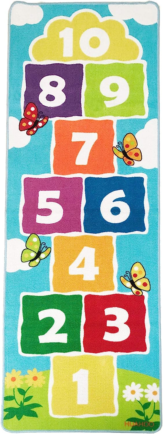 Game Runner Rug for Kids Bedroom Playroom, Children Carpet - view 2