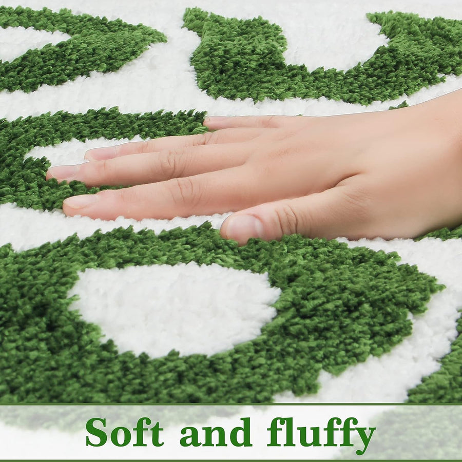 Feblilac You Look Good Bath Mat Pink Cute Bathroom Rugs for Girls Microfiber Funny Shower Preppy Bathroom Deco - view 4