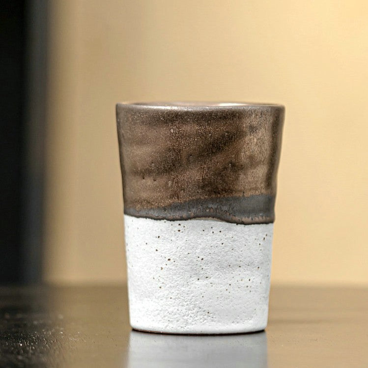 Feblilac Japanese Style Ceramic Mug Vintage Gradient Cup