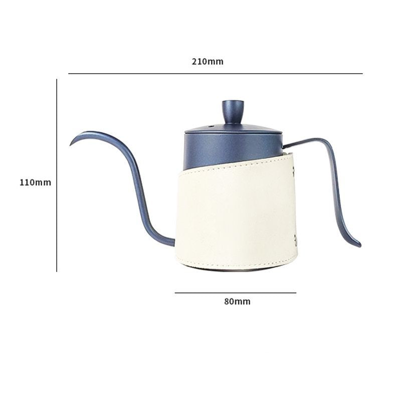 Feblilac Coffee Pot Long Mouth Pot Teapot