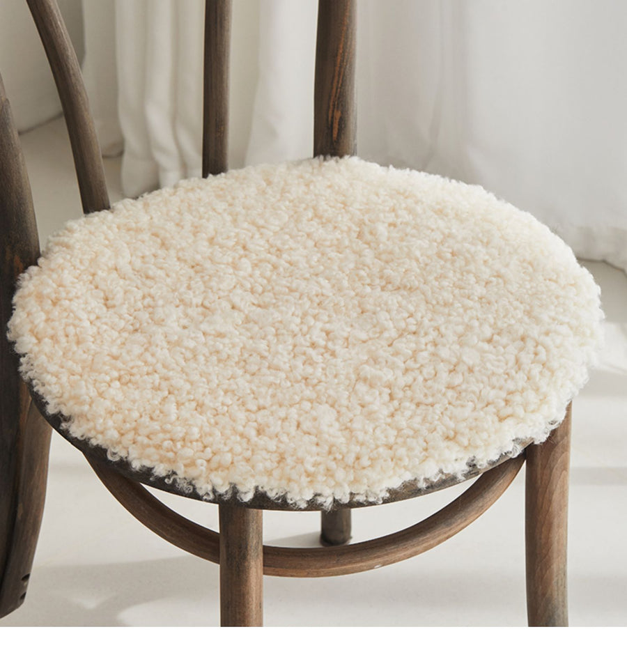 Feblilac Solid Wool Cushion - view 3