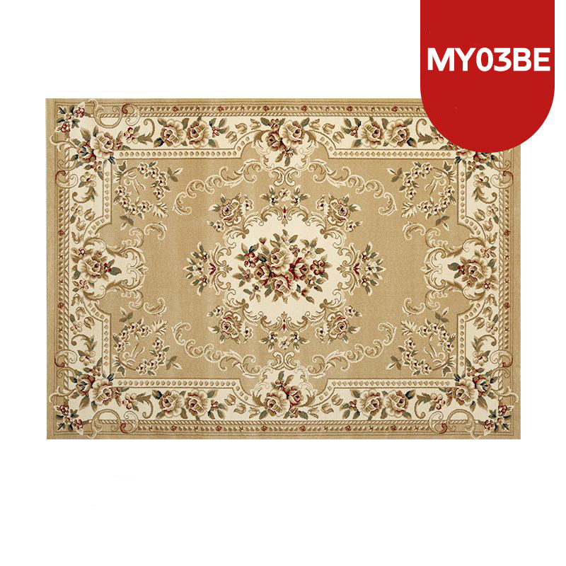 Vintage European-Style Living Room Rug, Area Rug Big Mat for Bedroom Bedside - view 14