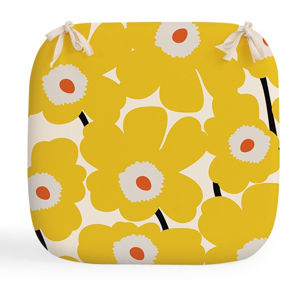 Feblilac Flower Memory Foam Cushion Seat Pads - view 9