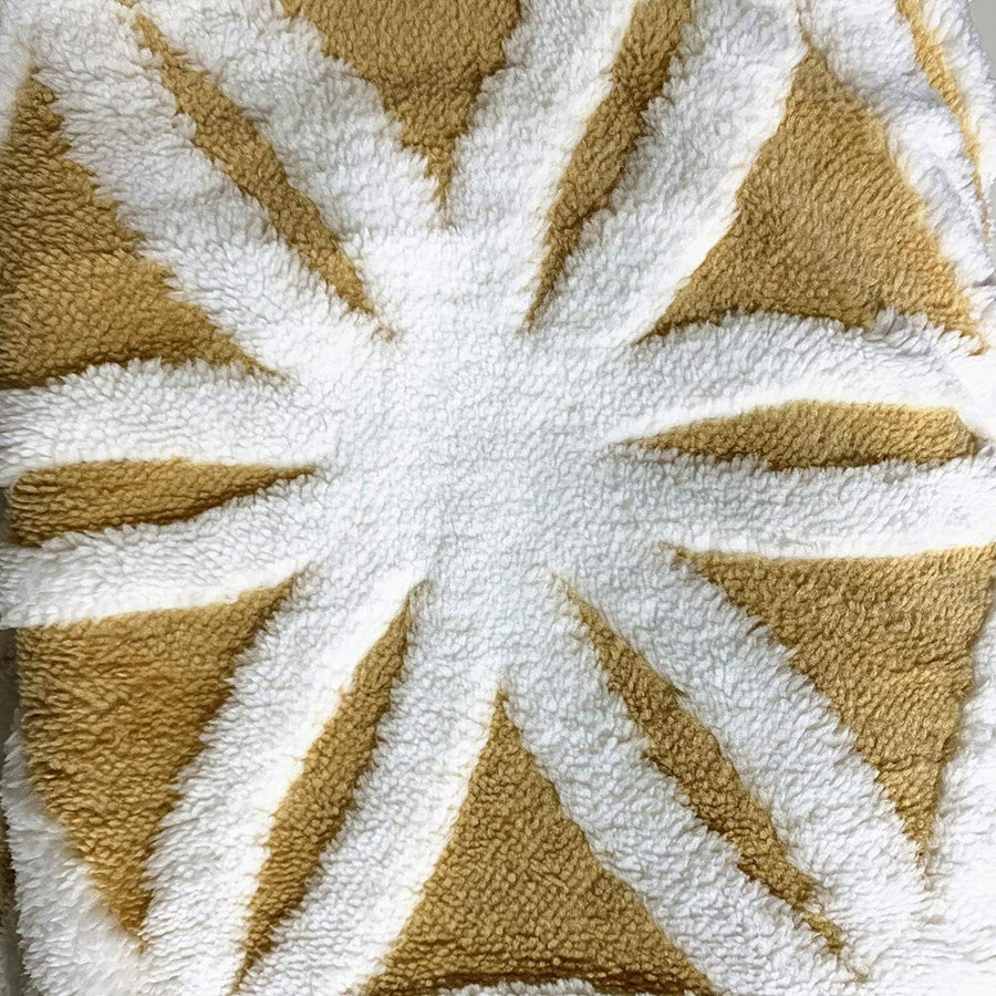 Yellow Throw 60'' X 50''- Bohemian Soft Plush Flannel Throw Blankets for Bed/Couch/Sofa/Office/Camping - view 4