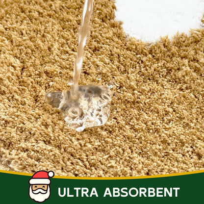 Holiday Gingerbread Man Bath Mat – Cute Christmas Bathroom Decor