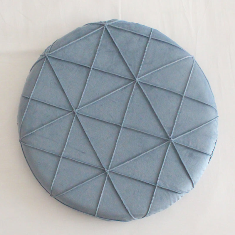 Feblilac Geometric Line Solid Plush Memory Foam Cushion Seat Pads - view 12