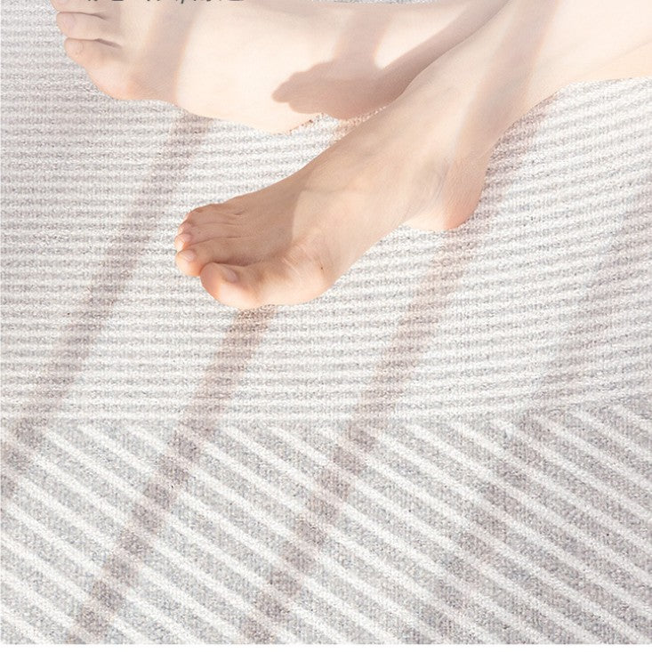 Feblilac Geometric Lines Spectrum Rectangular Living Room Carpet - view 3