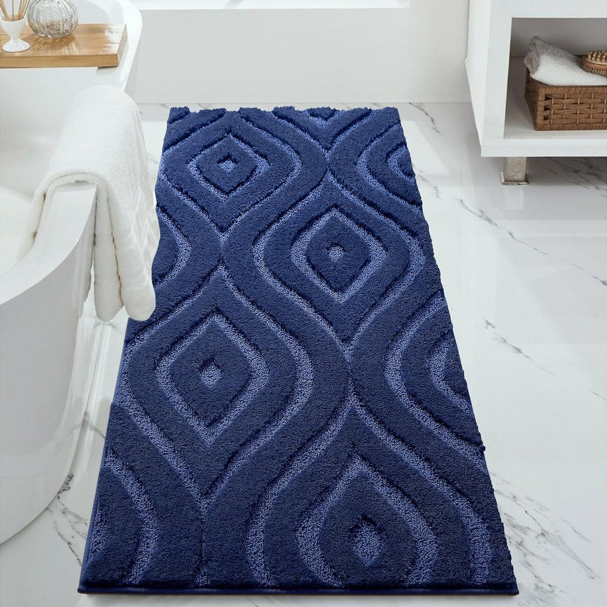 Feblilac Boho Decor Tufted Bath Mat - view 18