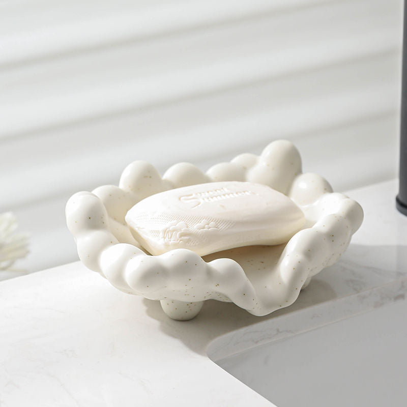 Feblilac Cloud Soap Box for Bathroom