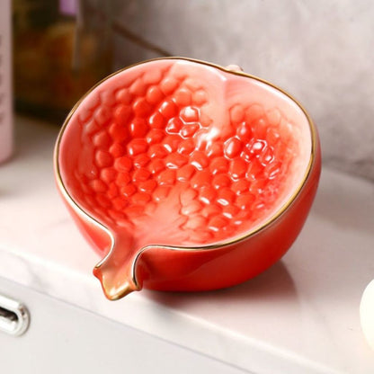 Feblilac Pomegranate Soap Box for Bathroom