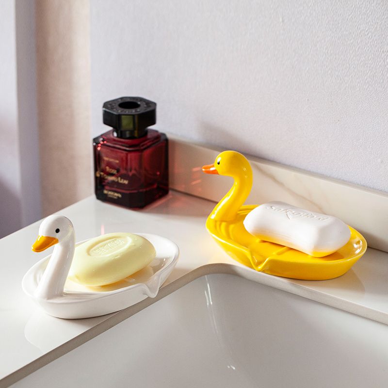 Feblilac Duck Soap Box for Bathroom - view 2