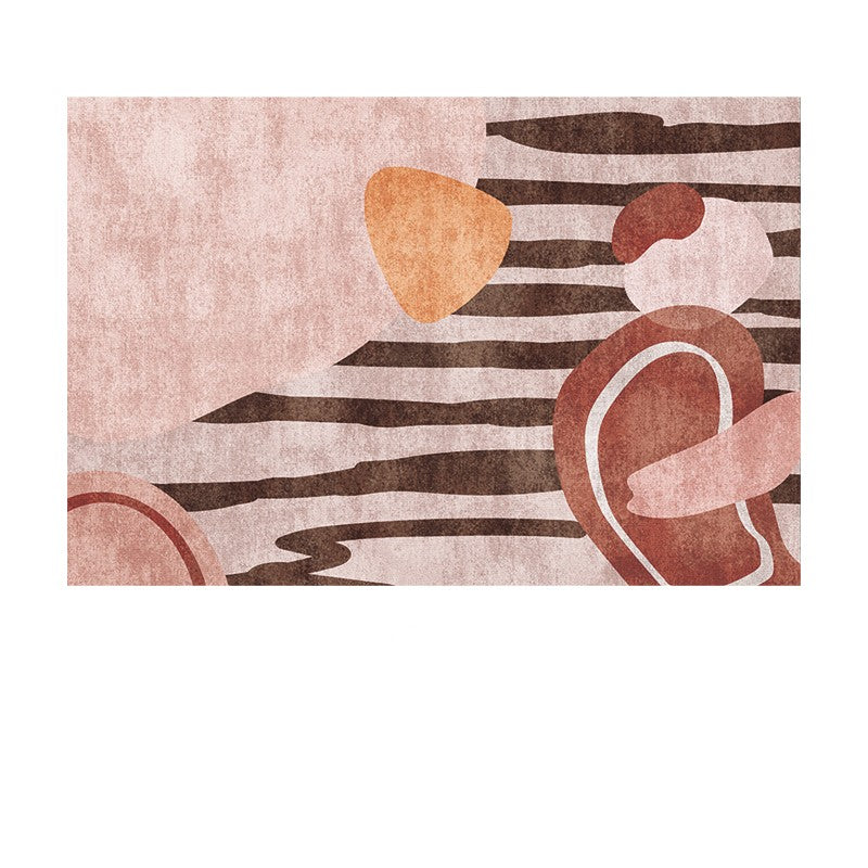 Feblilac Abstract Morandi Mushrooms Living Room Carpet