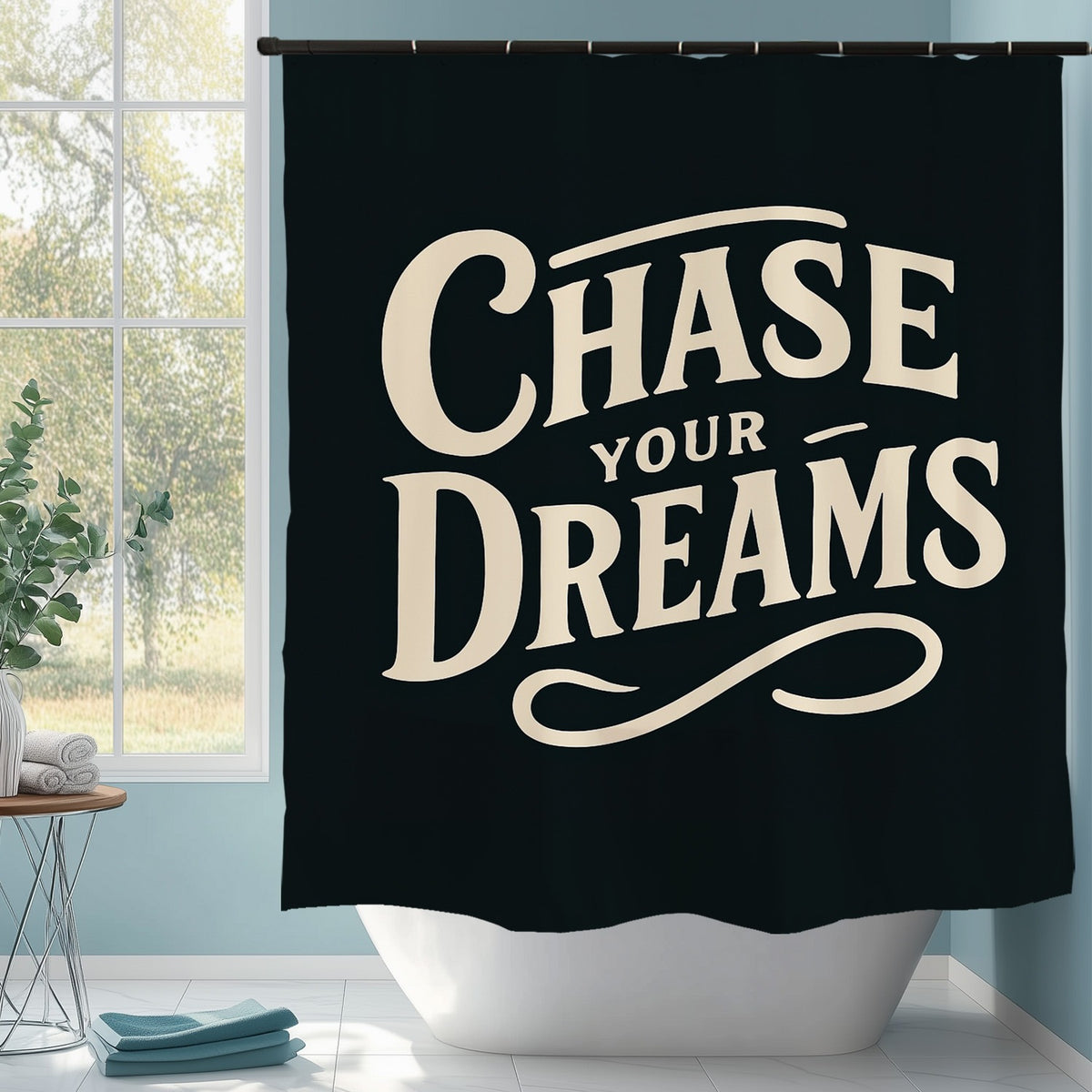 Feblilac Chase Your Dream Tufted Throw Pillow