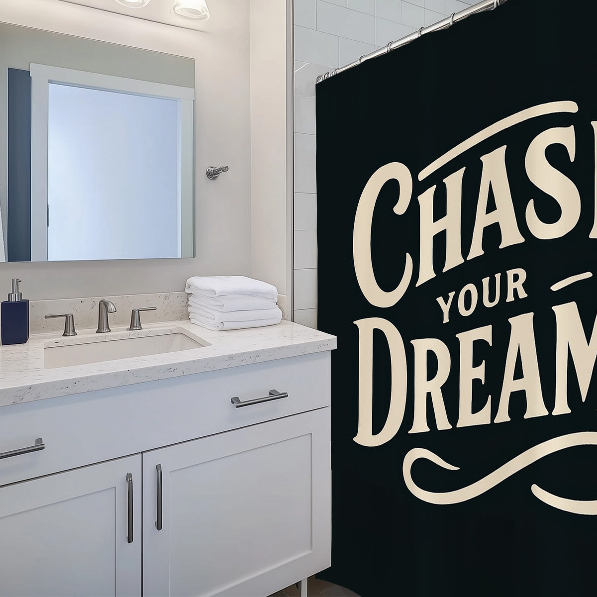 Feblilac Chase Your Dream Tufted Throw Pillow