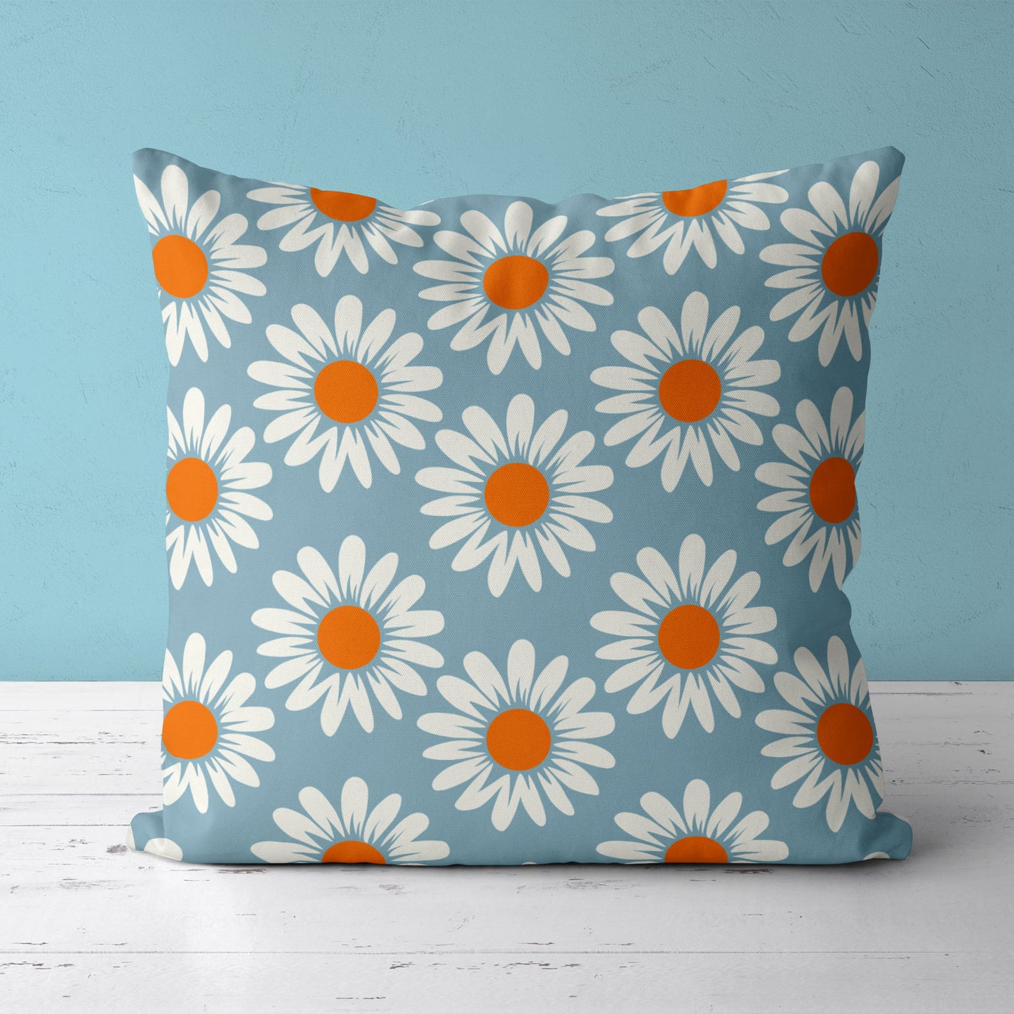 Feblilac Daisy Cushion Covers Throw Pillow Covers